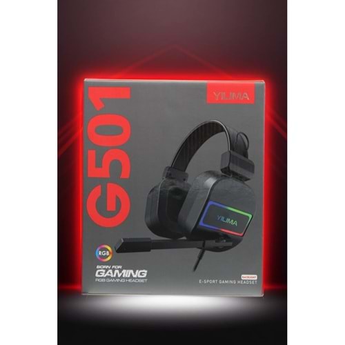 TRİO G501 RGB LEDLİ KABLOLU KULAK ÜSTÜ KULAKLIK