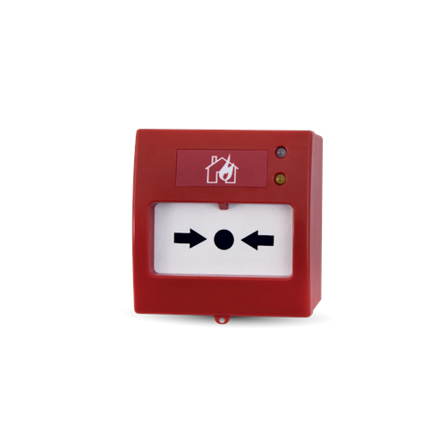 TEKNİM TFB-2266 AKILLI ADRESLİ DAHİLİ İZOLATÖRLÜ TEKRAR KURULABİLİR YANGIN ALARM BUTONU