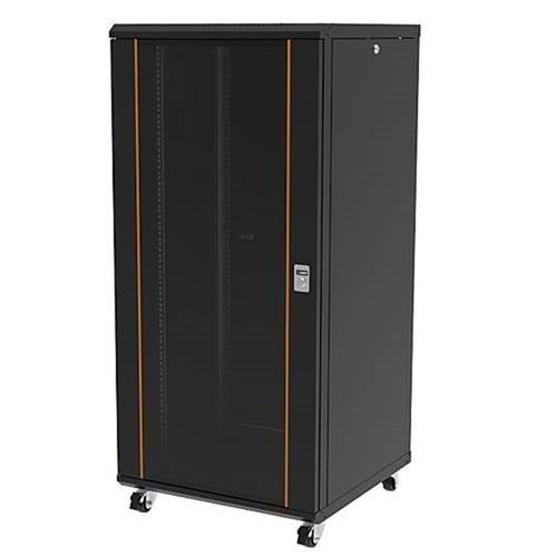 AGER 26U 800X1000 AG-VB26U8010S1 VEGA SERİSİ DİKİLİ TİP KABİNET (ÖN TEK AÇILIM ÇITALI CAMB - S1 SİYAH)