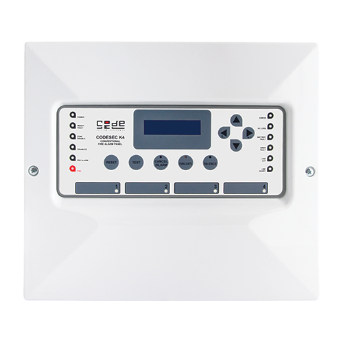 CODESEC K4 4 BÖLGELİ KONVANSİYONEL YANGIN İHBAR PANELİ
