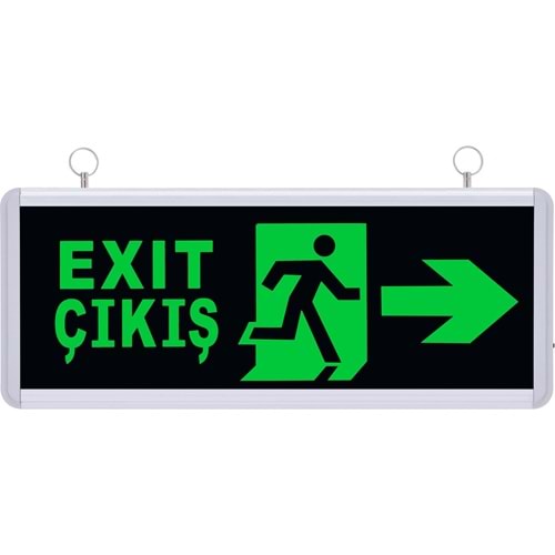 GLOBAL ACİL ÇIKIŞ EXIT SAĞ-SOL OK