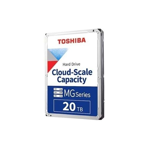 TOSHIBA MG ENTERPRISE 20 TB 7200RPM 512MB SATA3 550TB/Y 7/24 (MG10ACA20TE)