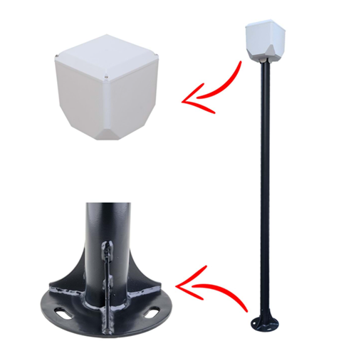 Kamera Direk 3 Metre Fırın Boyalı(TRK-154 Küp Dahil)