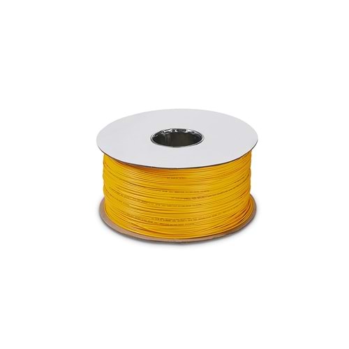 2 CORE, DÇ : 3MM, 300N, G657A .2 YANMAYA DİRENÇLİ, ALEV GECİKTİRİCİLİ, LSZH SARI DROP KABLO (1 MT)