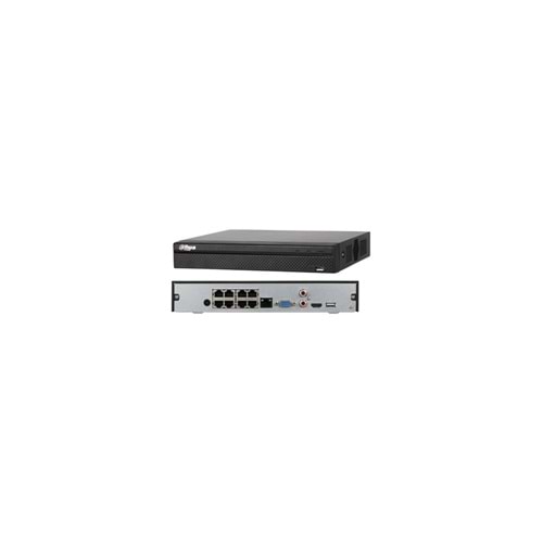DAHUA NVR2108HS-8P-4KS3 8 KANAL NVR KAYIT CİHAZI
