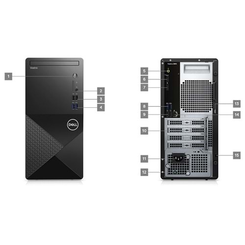 DELL VOSTRO 3030 N6004VDT3030MTEMEA01_161TB I5-12400 16GB 1TB SSD DOS UPG