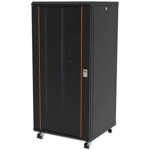 AGER 32U 600X800 AGER MONTAJLI VEGA SERISI DIKILI TIP KABINET (ON TEK ACILIM CITALI CAM/B - S1 SİYAH)