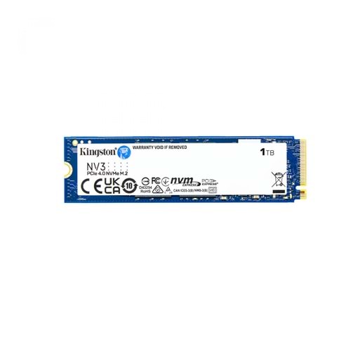 KINGSTON NV3 1 TB NVMEGEN4 SSD 6000/4000(SNV3S/1000G)