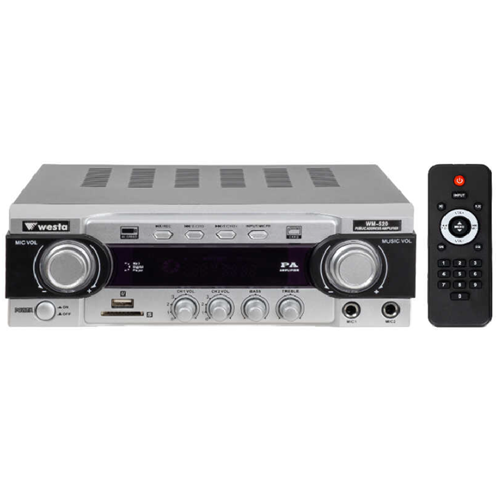 WESTA WM-520 100W 2 BÖLGE MİKSER AMFİ