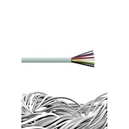 ARMAĞAN DT8 ALARM-DİAFON KABLOSU 0,22MM (METRE)
