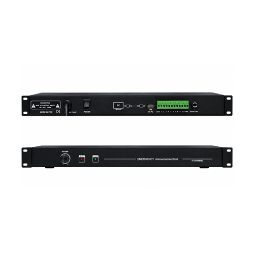 WESTA WM-3850 - 10 KANAL ACİL ANONS MODÜLÜ