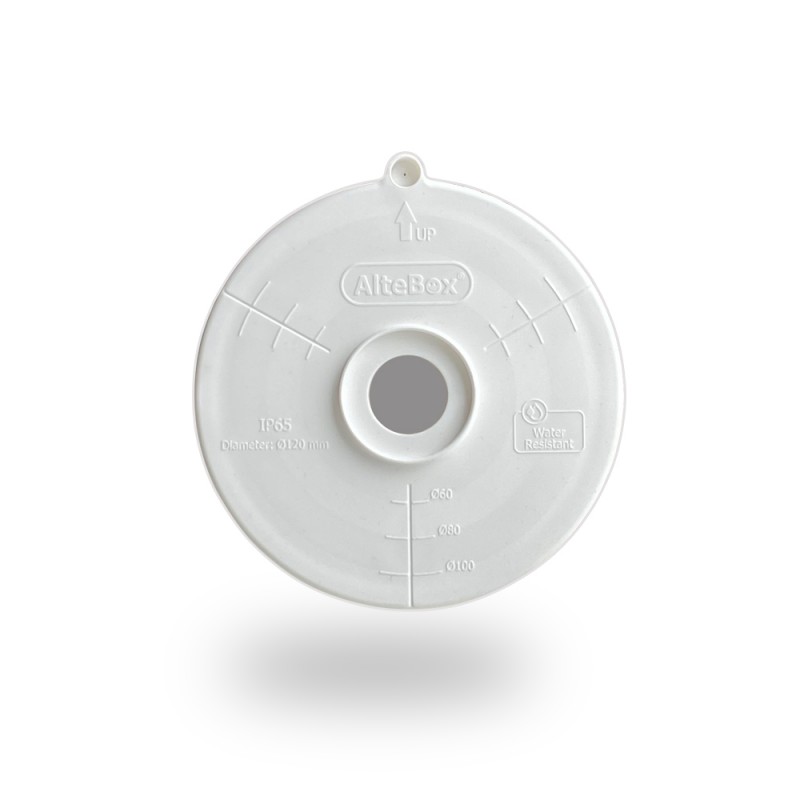 ALTEBOX-CLİCL 120MM KANAL GİRİŞ (BEYAZ) AB-7006
