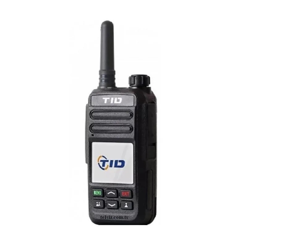 TID TD-G5A TID 4G Bas Konuş El Telsizi (Bluetooth, GPS, Wifi)