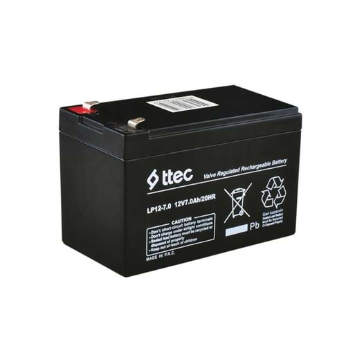 12V 7AH BAKIMSIZ KURU AKÜ