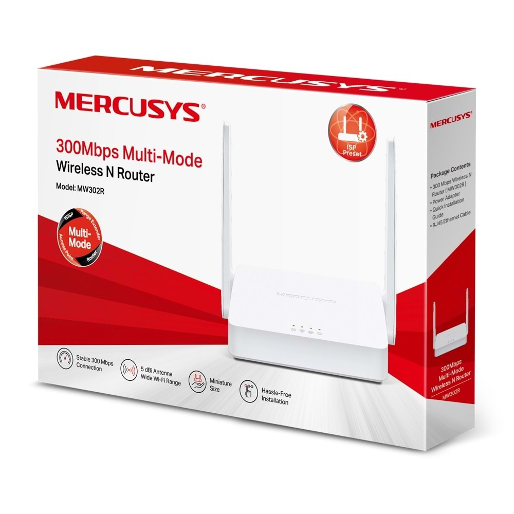 MEERCUSYS MW302R 300Mbps Multi-Mode Wireless N ROUTER