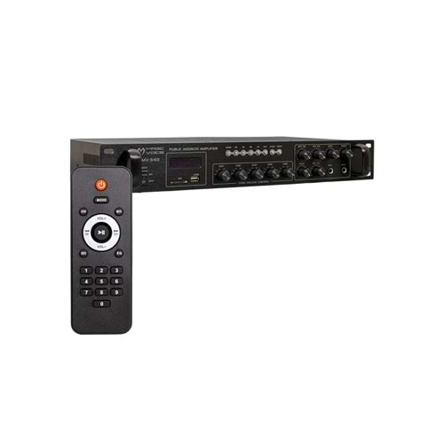 MAGİCVOİCE ANFİ MV-540 80 WATT 5 BÖLGELİ TRAFOLU