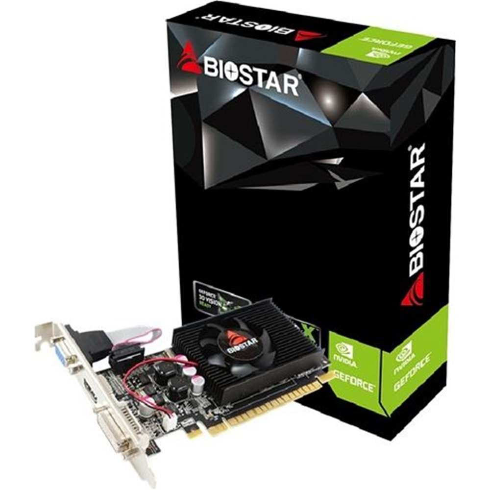 BİOSTAR G210 1GB DVI/VGA/HDMI NVIDIA EKRAN KARTI