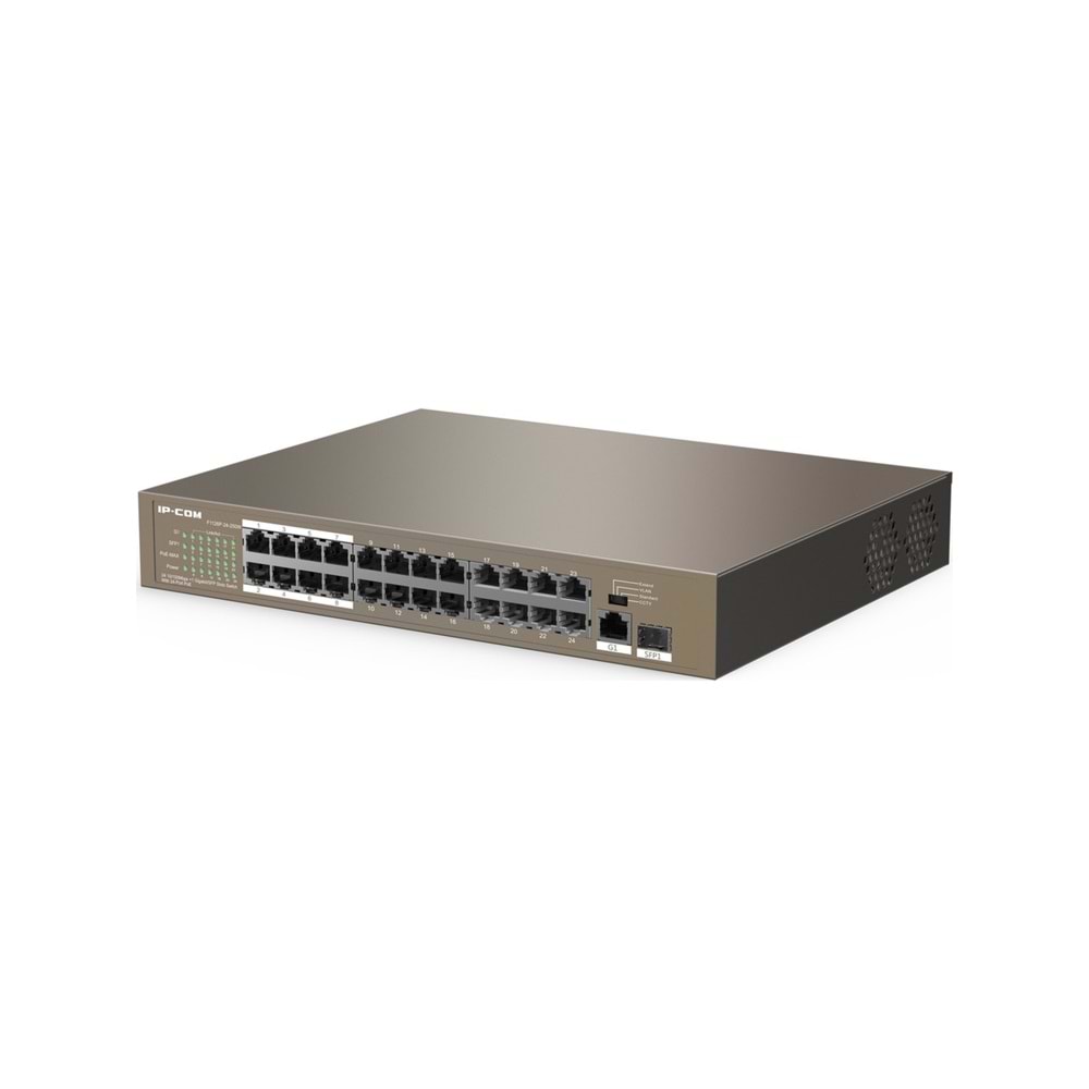 24 PORT POE SWİTCH +2 PORT 10/100 MPBS +1 SFP