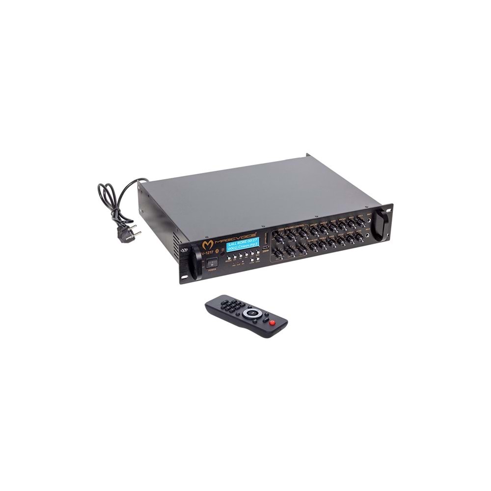 MAGİCVOİCE MV-1217 400 WATT AMFİ MİKSER