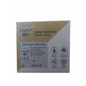 FONRI AKILLI Wİ-Fİ 4KANAL RÖLE- 4 CH TYWB4CH-D1 ( TEK BAŞINA KULLANILABİLİR)