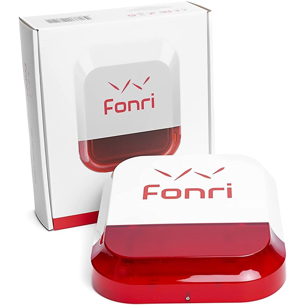 FONRI 4G KABLOSUZ DIŞ ORTAM SİREN (D0SH4)
