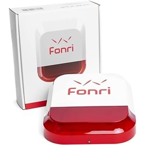 FONRI 4G KABLOSUZ DIŞ ORTAM SİREN (D0SH4)