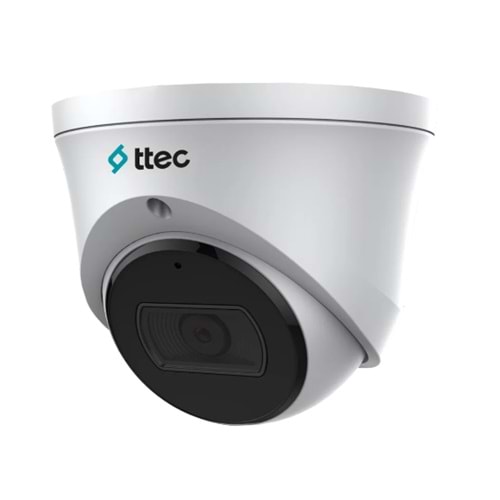 TTEC IPDP-2330M-M 2MP 2.8mm 30mt IR PoE DOME IP KAMERA (Mikrofonlu)