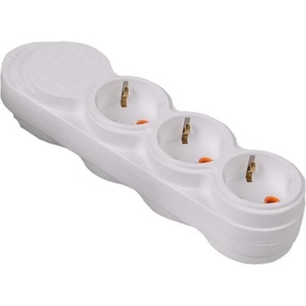 PELSAN 3LÜ ÇOCUK KORUMALI PRİZ KLEMENSLİ