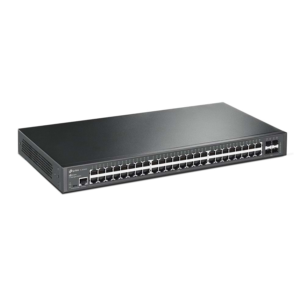 TP-LINK OMADA TL-SG3452 48 Port 100/1000M+4SFP L2+ Yönetilebilir SWITCH (RACKMOUNT)