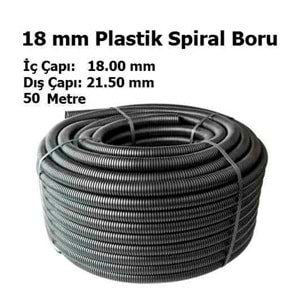 18LİK SPİREL BORU (100 Metre)