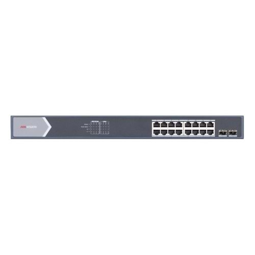 HIKVISION DS-3E0518P-E/M 16 Port Gigabit(PoE)+2 Port Gigabit SFP 125W PoE SWITCH