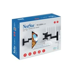 NEXTSTAR YE-2205 10-27 INCH HAREKETLİ ÇİFT KOLLU ASKI APARATI