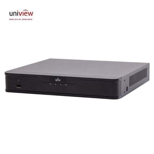 UNV NVR301-04S3-P4 4 KANAL 8MP 1U Ultra265 4 PoE NVR CİHAZI