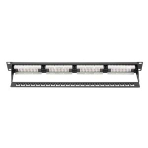 DIGITUS DN-91624U-CR 24 PORT CAT6 DOLU 1U ZIRHSIZ PATCH PANEL