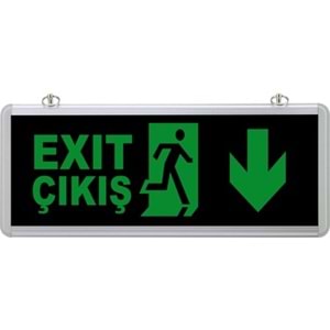 SELDA EXIT (ÇİFT YÖN) ACİL YÖNLENDİRME AŞAĞI OK SG005