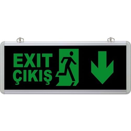 SELDA EXIT (ÇİFT YÖN) ACİL YÖNLENDİRME AŞAĞI OK