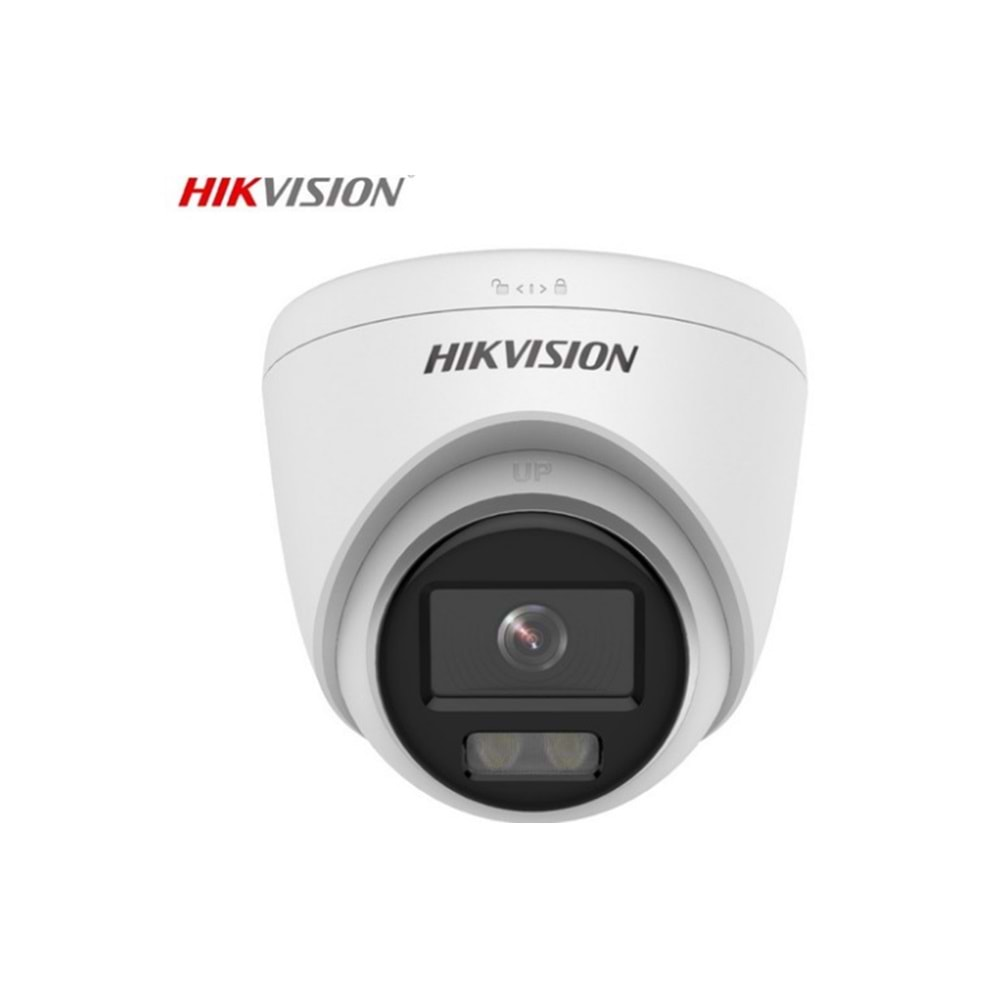 HIKVISION DS-2CD1327G0-LUF 2MP 2.8mm Colorvu Dahili Mik. IP Mini DOME KAMERA