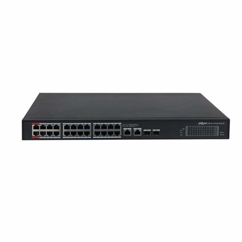 DAHUA PFS3228-24GT-360 24 PORT Hepsi-Gigabit PoE+2Uplink+2SFP SWITCH