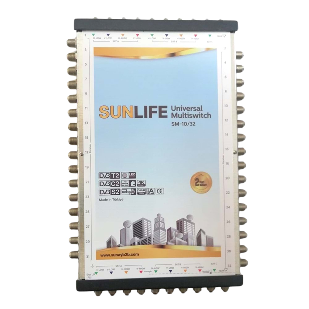 SUNLIFE SM-10/48 (MV-1048P) UYDU SANTRALİ (Kaskad ve Sonlu)
