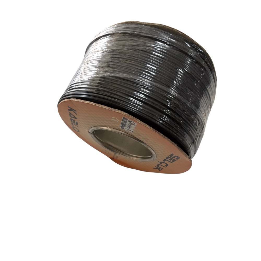 S-GUARD SLC 2x0.75 HOPARLÖR KABLOSU SİYAH (100mt)