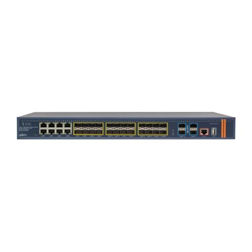 UPTECH SW30248-GSTC4X 24 Port 1000Base-X SFP 8 Port 100/1000Mbps Combo