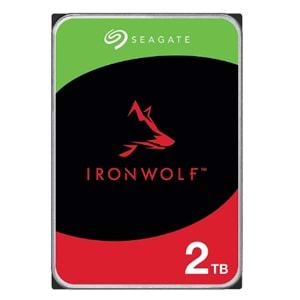 SEAGATE IRONWOLF 2 TB 5400RPM 256MB SATA3 180TB/Y NAS (ST2000VN003)