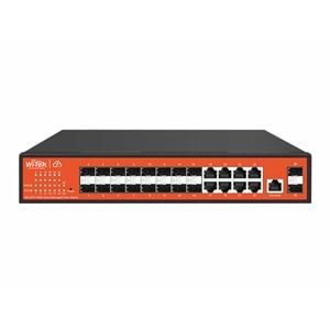Wİ-TEK WI-CGS5026 18SFP+8GE 802.3af/at CLOUD L2 MANAGED FİBER AGGREGATİON SWİTCH