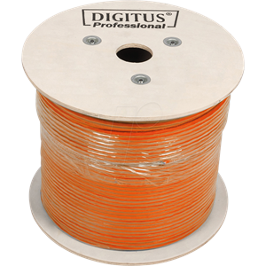DIGITUS 500 M-DCA ORANGE-SIMPLEX-DK-1743-VH-5-CAT.7 S/FTP INSTALLATION CABLE
