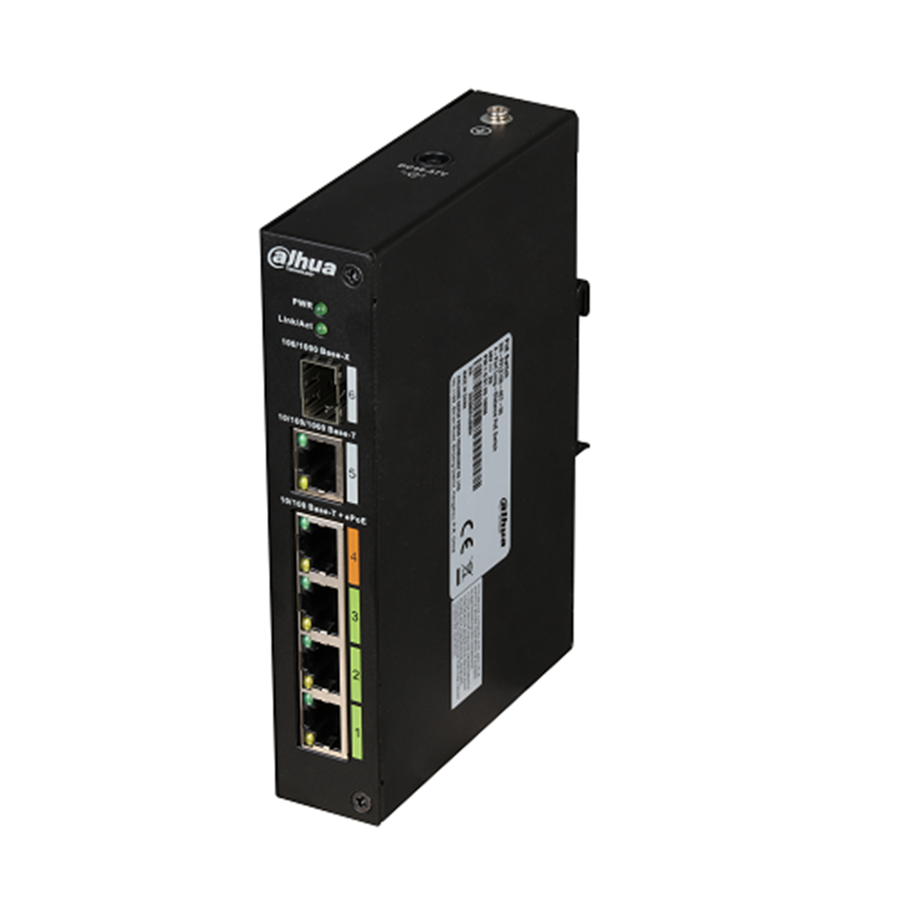 DAHUA DAHUA PFL2106-4ET-96 4 PORT E POE SWITCH