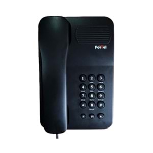 FORTEL FT1020 ANOLOG TELEFON SİYAH