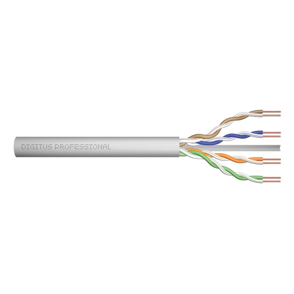 DIGITUS DK-1613-VH-5-GR 500M Cat6 U-Utp KABLO 250MHZ AWG23/1 Gri (METRE)