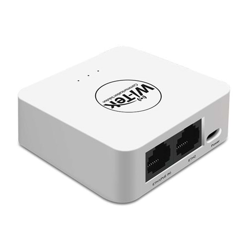 Wİ-TEK WI-AC50 Mini Wireless AP Controller With 2*100Mbps Ports (1Poe Input)