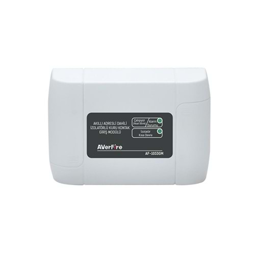 AVERFIRE AF-1033GM AKILLI ADRESLİ KURU KONTAK GİRİŞ/ÇIKIŞ MODÜLÜ