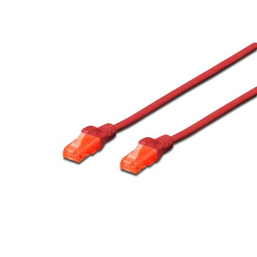 AGER m-AC-602-0025R PATCH CORD KABLO RED 0.25mt